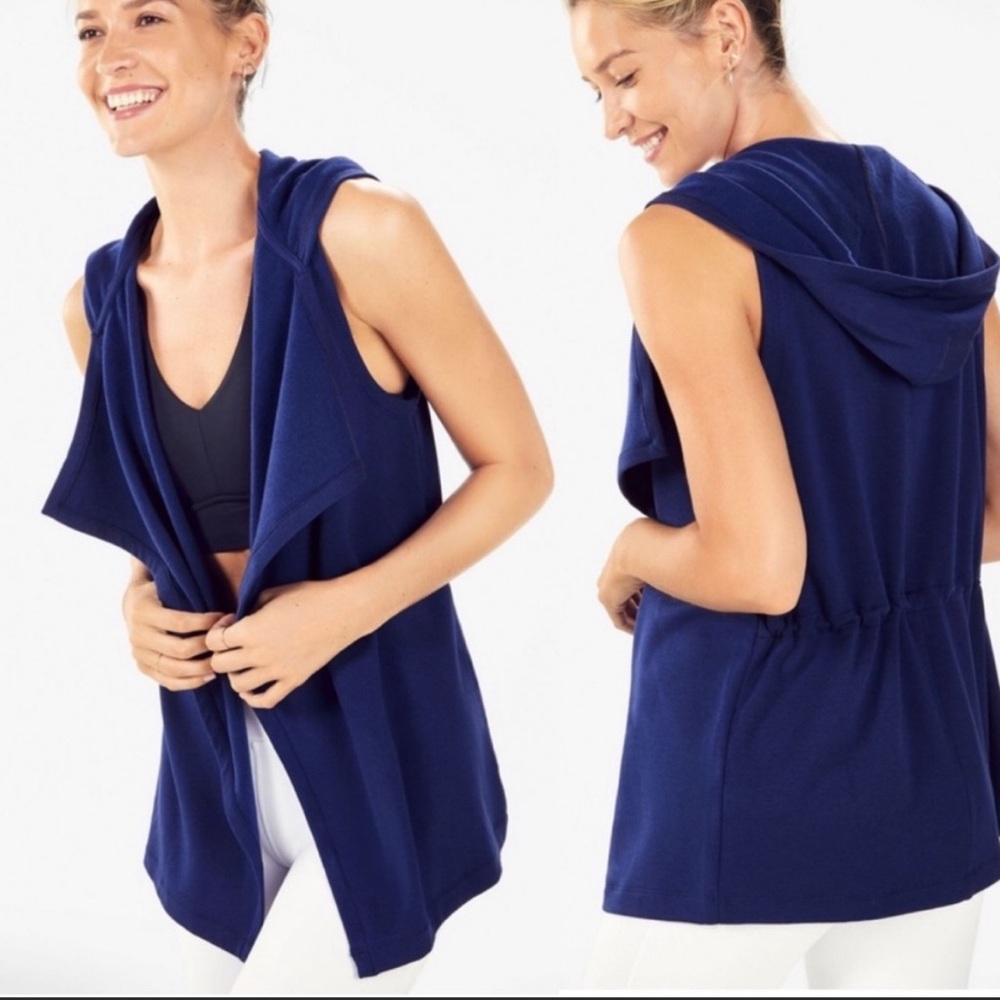 NWT Fabletics Waterfall Hannah Vest